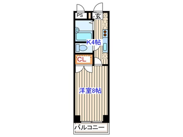 ｋ.ｃ.ヒルズの物件間取画像